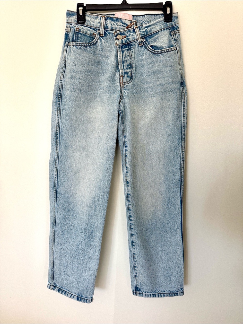 Revice Light Wash Jeans cropped